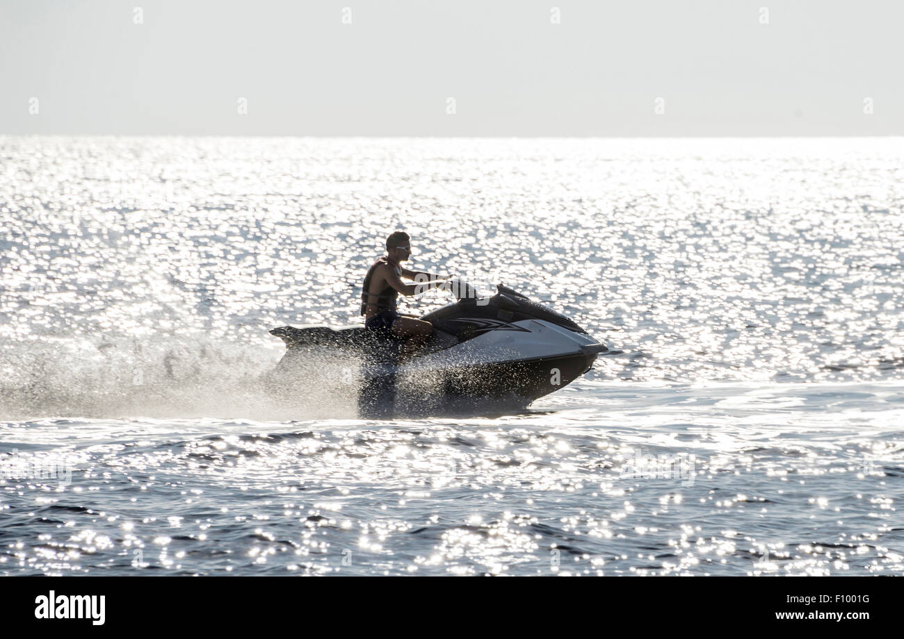 Water jet ski man hi-res stock photography and images - Alamy