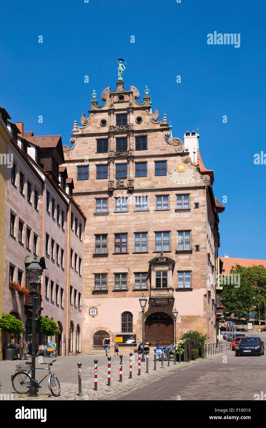 Fembohaus City Museum, historic centre of Sebald, Nuremberg, Middle Franconia, Franconia, Bavaria, Germany Stock Photo