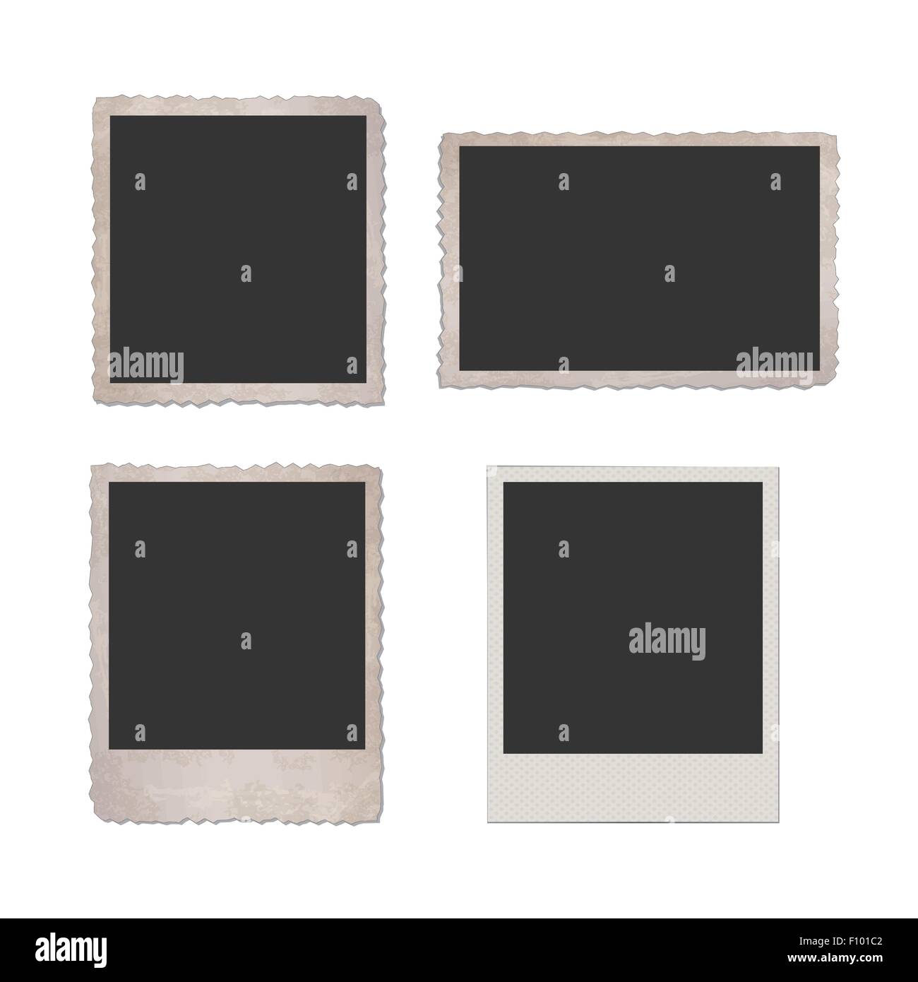 Retro photo frames Stock Vector Image & Art Alamy