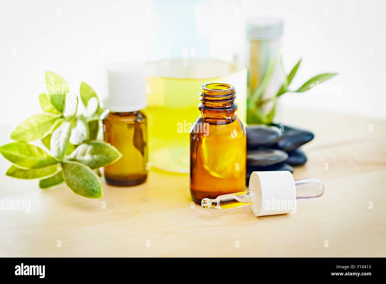 ESSENTIAL OIL Stock Photo