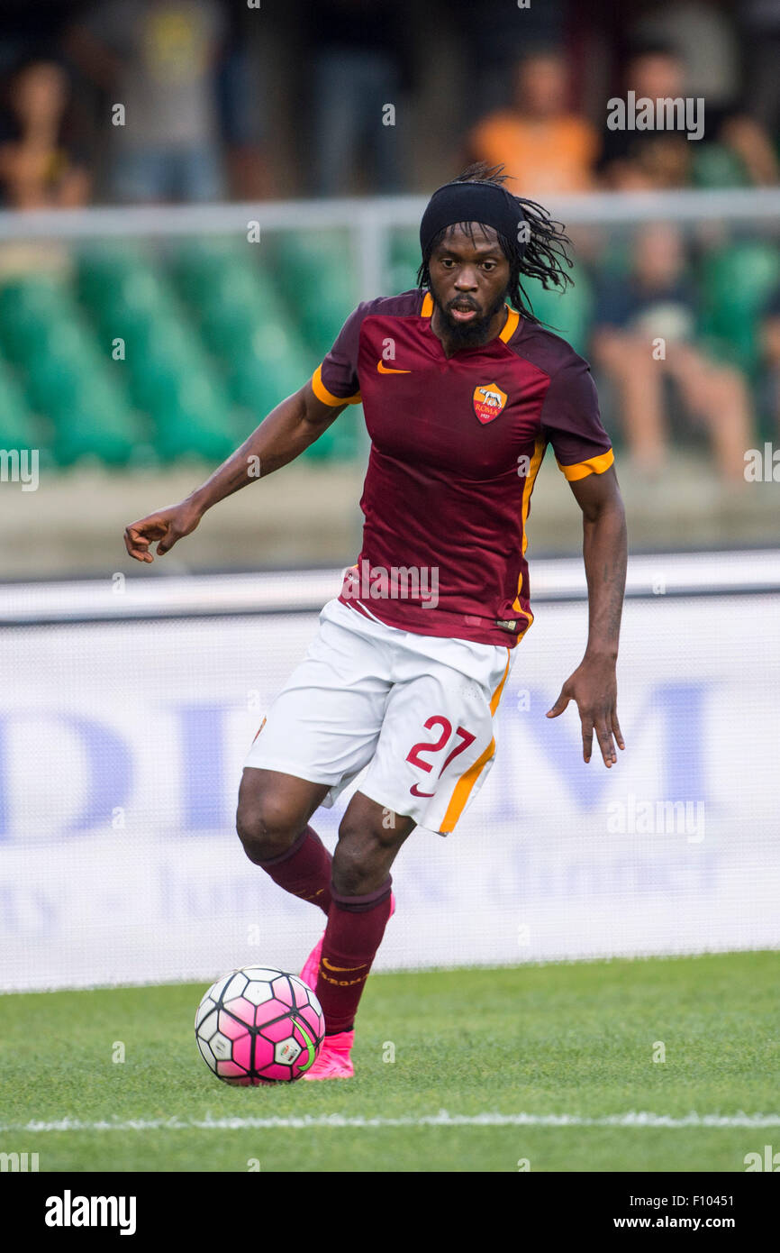 Verona, Italy. 22nd Aug, 2015. Gervinho (Roma) Football/Soccer ...
