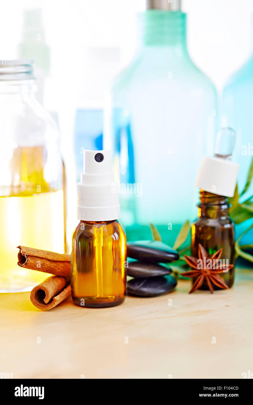 ESSENTIAL OIL Stock Photo