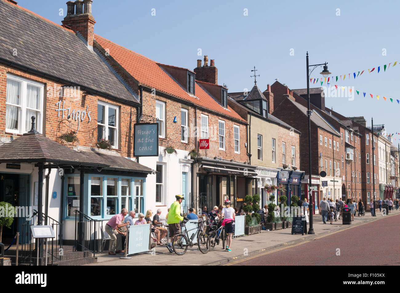 Front Street, Tynemouth, North Tyneside, England, UK Stock Photo Alamy