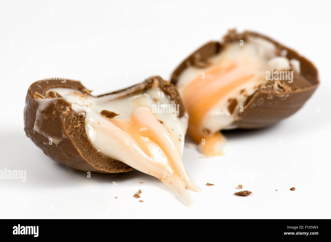White chocolate creme egg hires stock photography and images Alamy