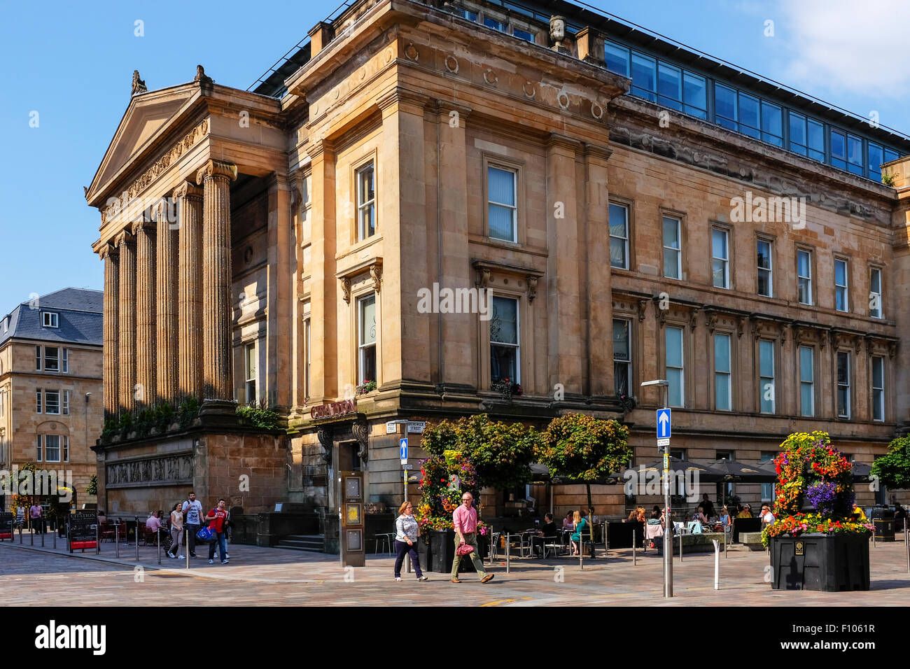 Citation restaurant in Merchant City district of Glasgow, Scotland, UK. Stock Photo