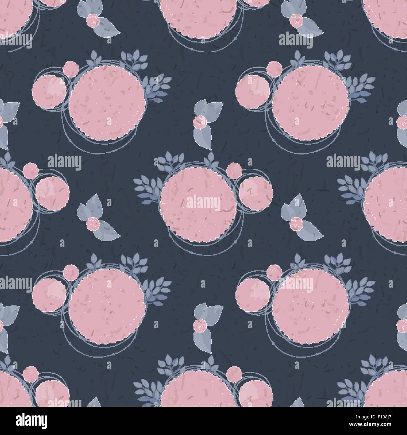 Seamless texture with asters Stock Vector Image & Art - Alamy