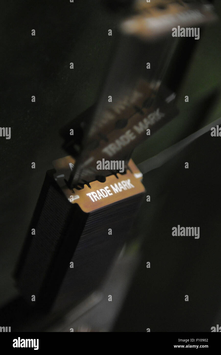 Company Czech Blades is installing a new abrasive line for industrial