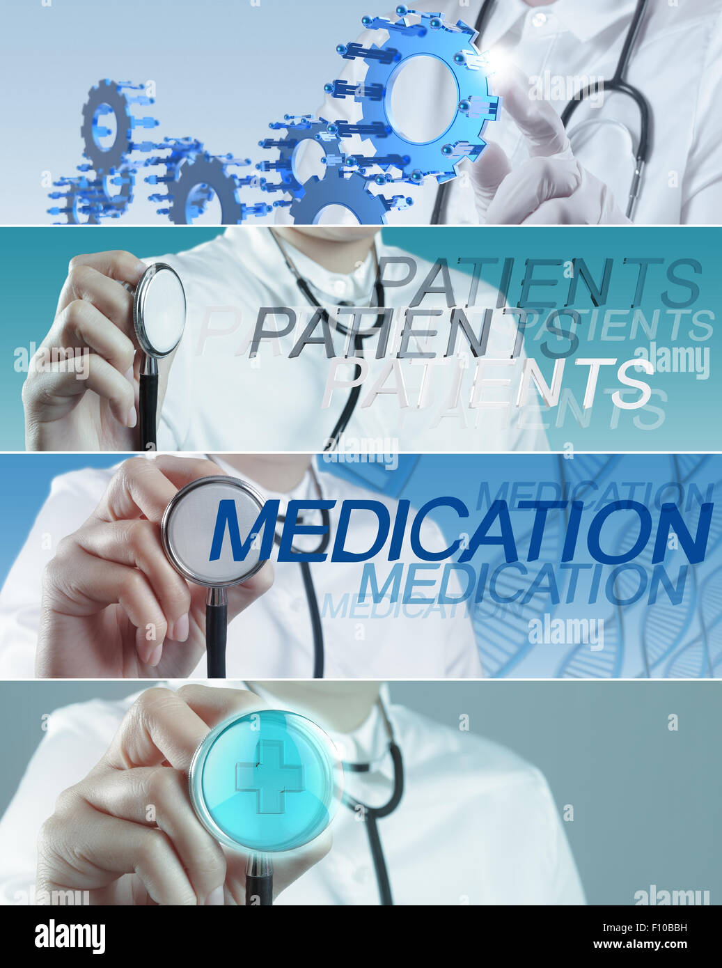 Medical collage hi-res stock photography and images - Alamy
