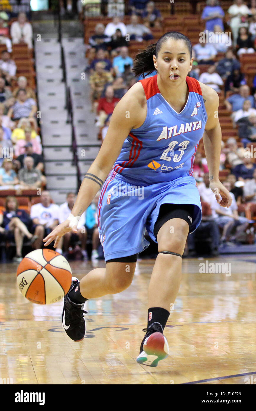 Uncasville CT USA 23rd August 2015 Atlanta Dream Guard Shoni
