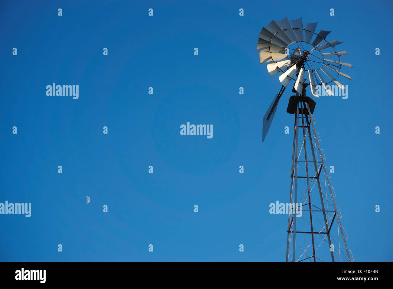 American farm windmill; a wind powered water pump, at Leola, Lancaster