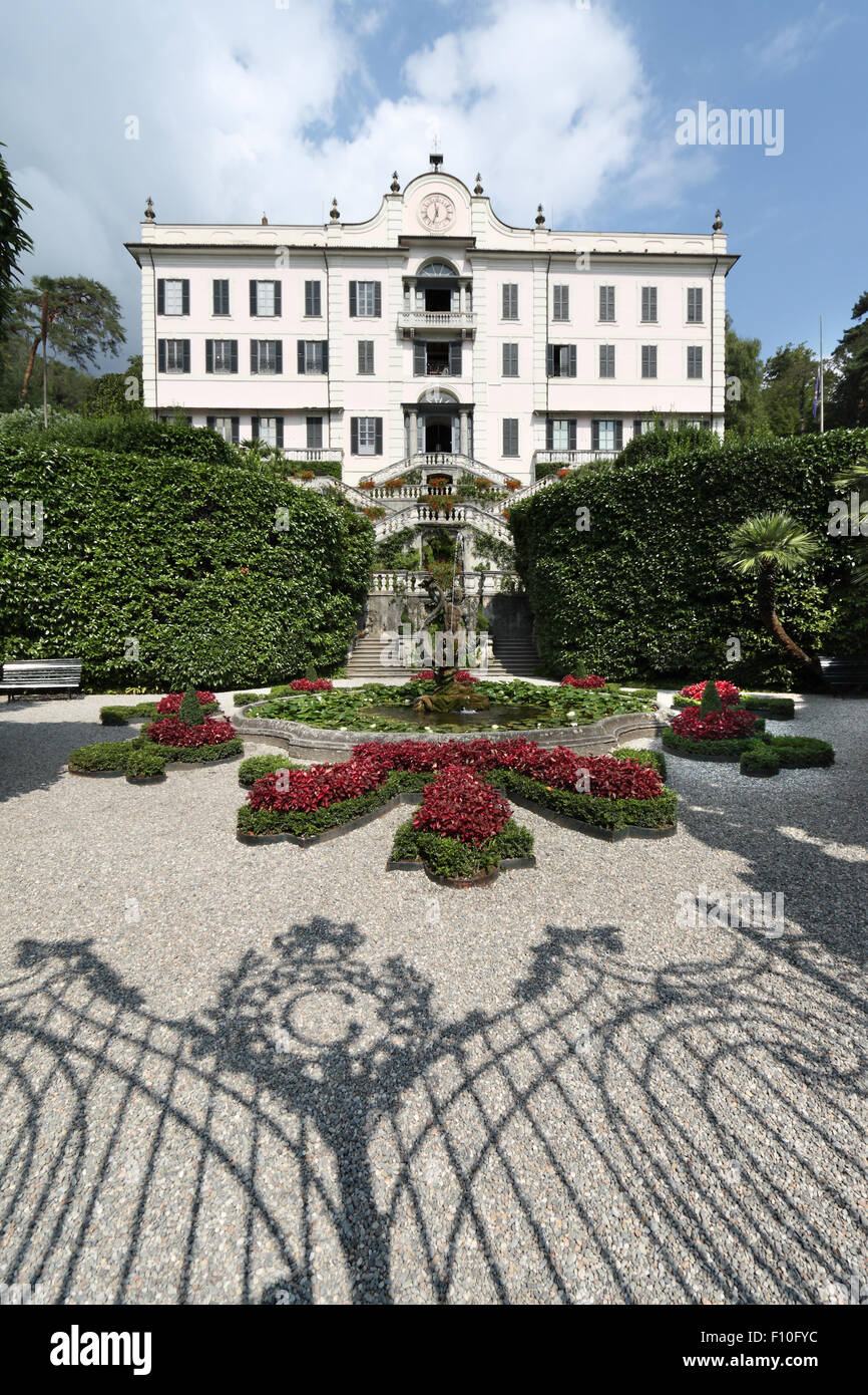 Villa Carlotta, Tremezzo, Lake Como, Lombardy, Italy Stock Photo