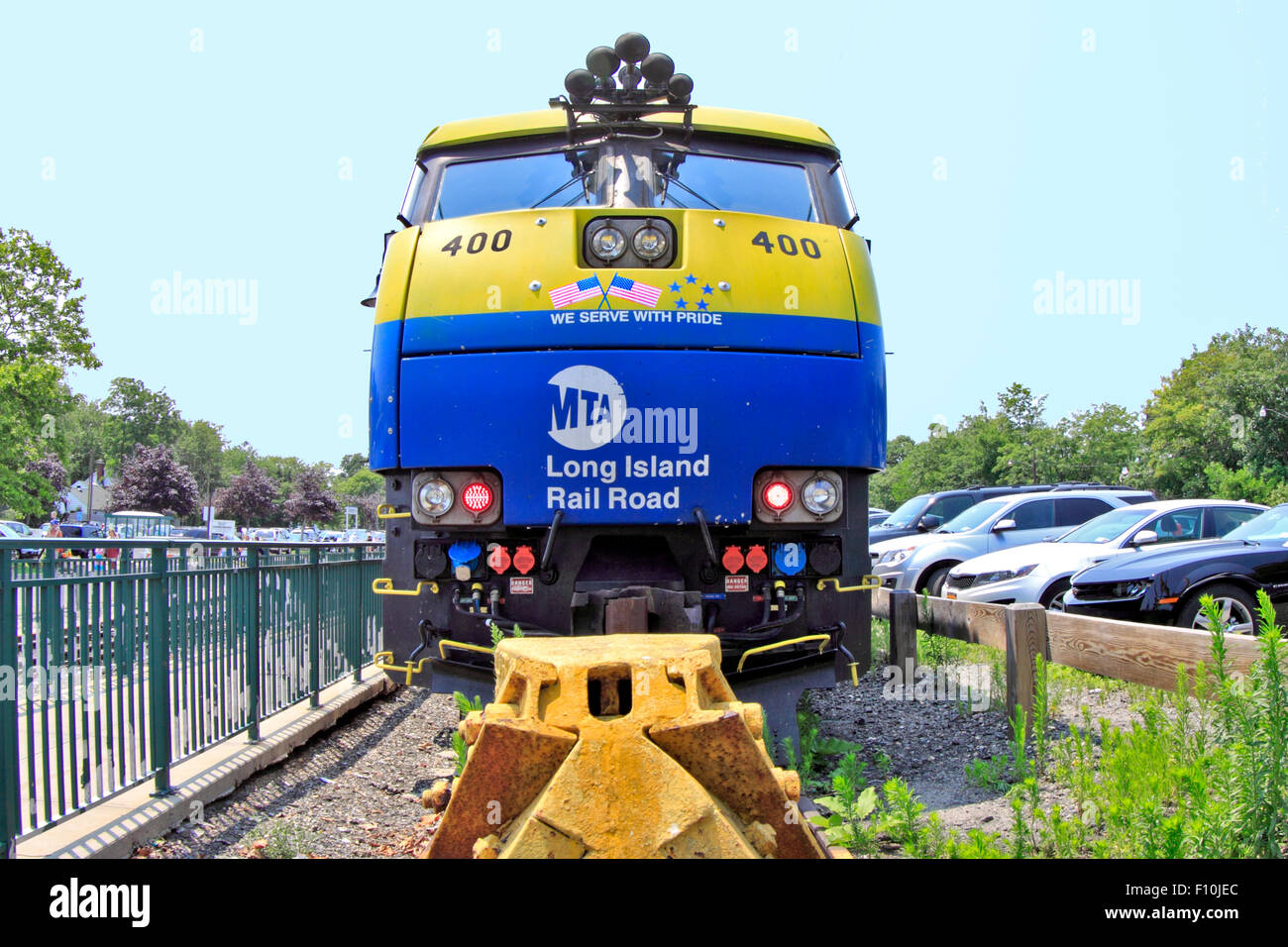 Long Island Railroad engine Greenport Long Island New York Stock Photo Alamy