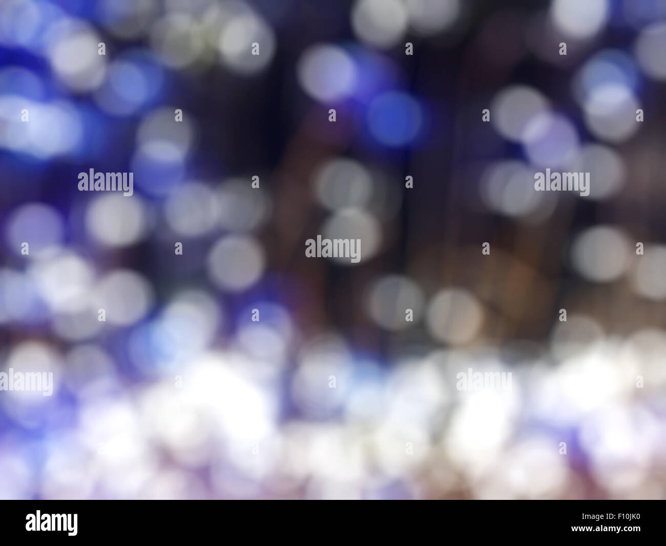 abstract lights blurred bokeh background Stock Photo