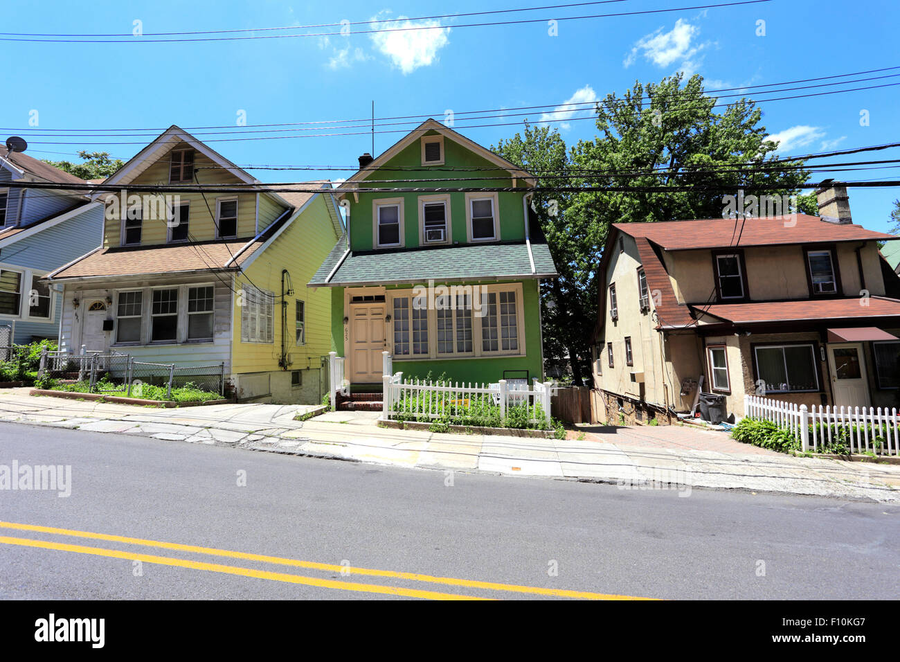 Van Cortlandt Park Ave. Yonkers New York Stock Photo