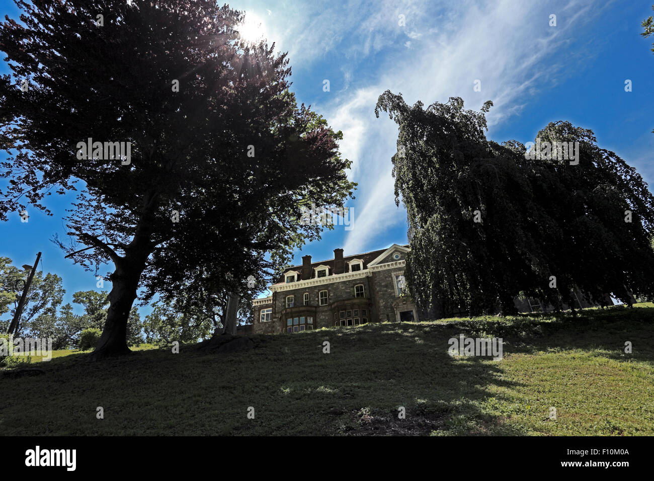 Lenoir Mansion Yonkers New York Stock Photo Alamy