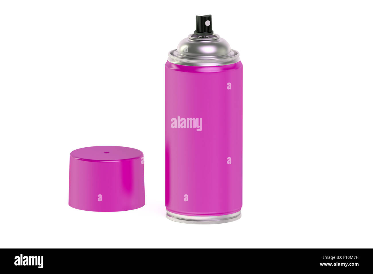 pink spray paint can isolated on white background Stock Photo Alamy