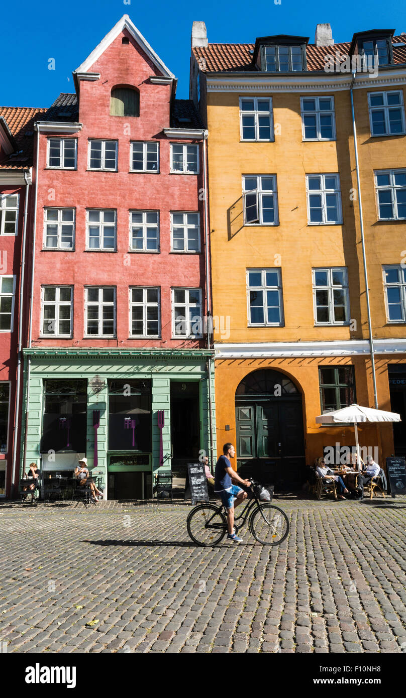 Colourful old town houses in Copenhagen, Denmark Stock Photo Alamy