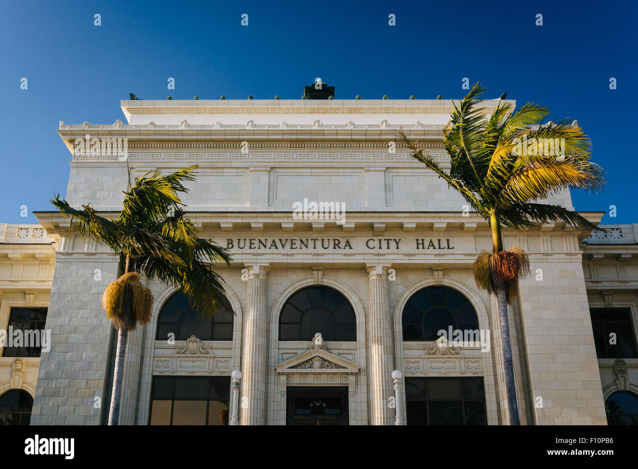 City Hall, in Ventura, California. Stock Photo