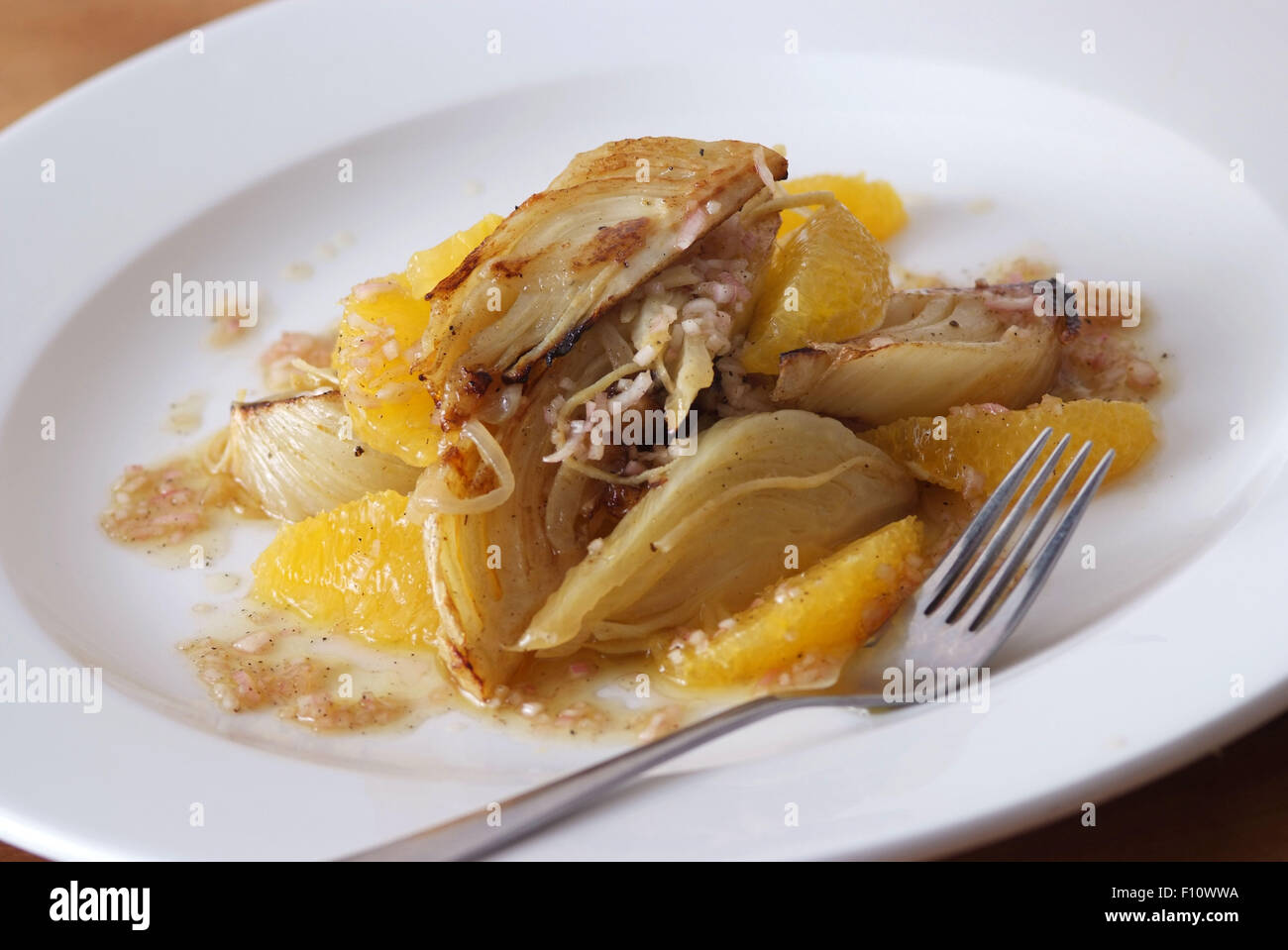 Ginger & cumin braised fennel Stock Photo Alamy