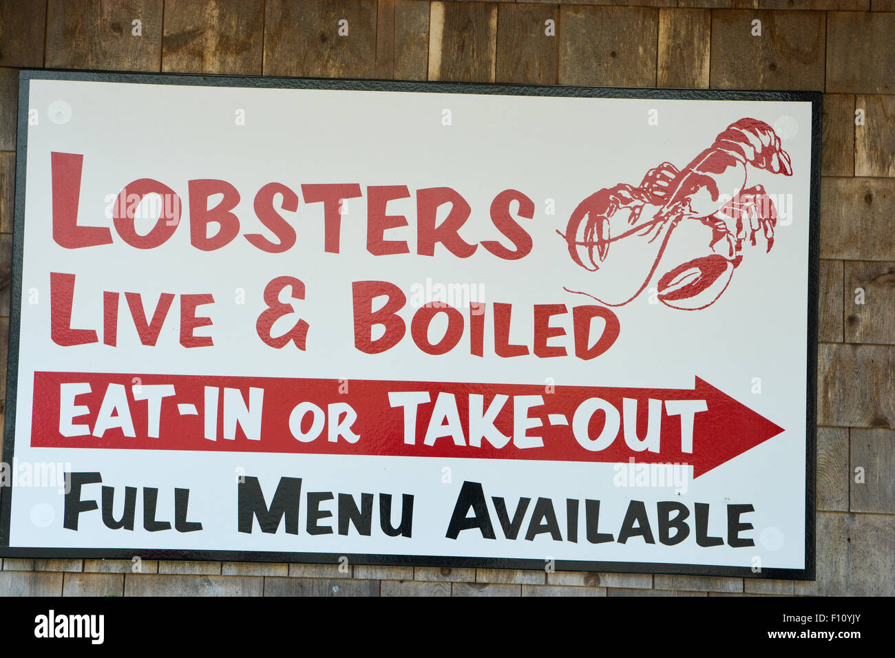 Beals Lobster Restaurant, South West Harbor, Maine Stock Photo Alamy