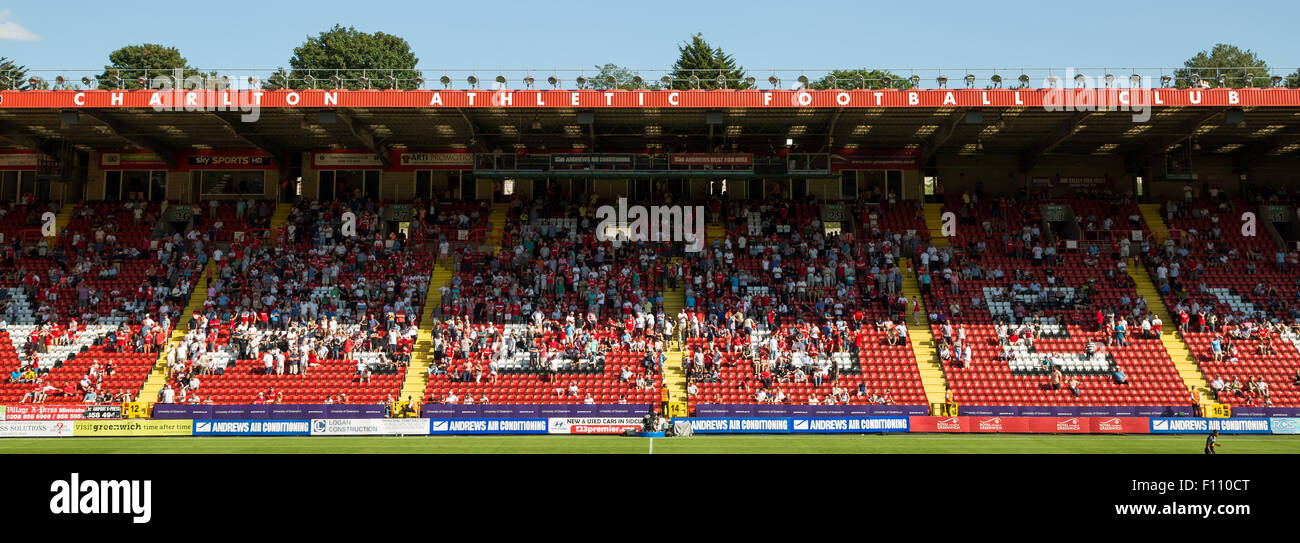 Charlton Athletic Football Club 'The Valley' Stadium Stock Photo - Alamy