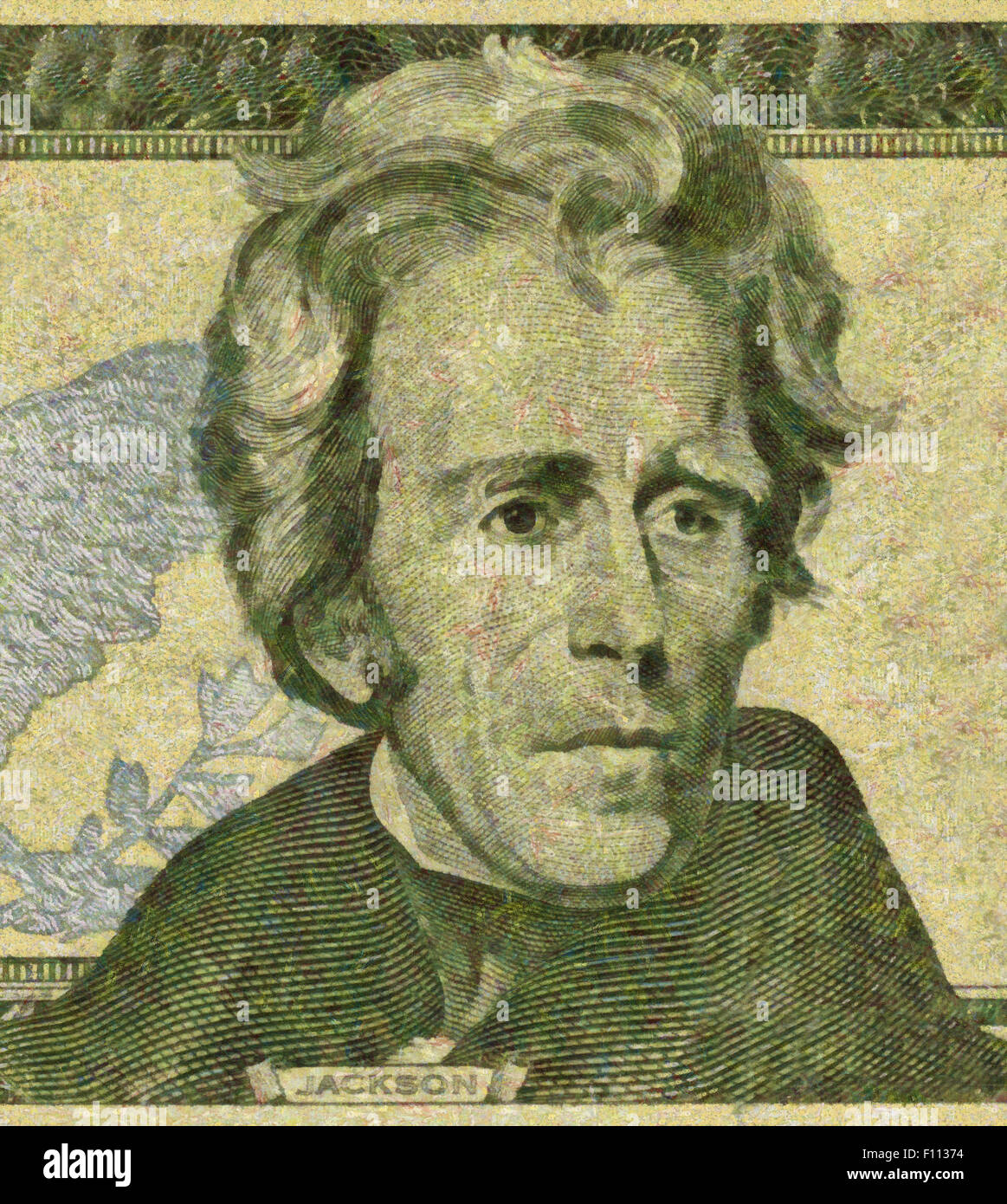 Portrait Andrew Jackson (1767-1845),US political and military leader ...