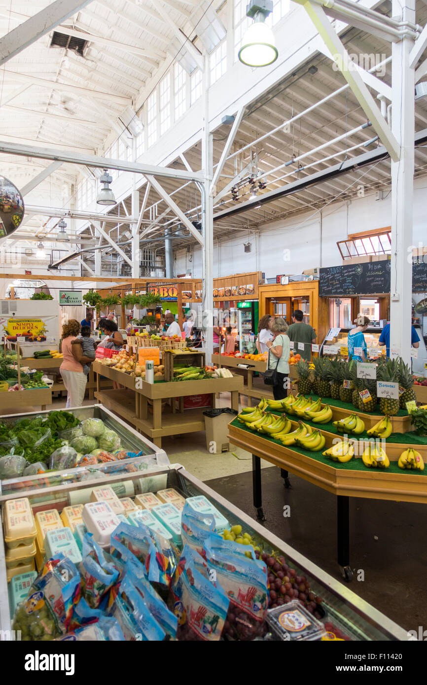 Broad street market Harrisburg PA Stock Photo Alamy