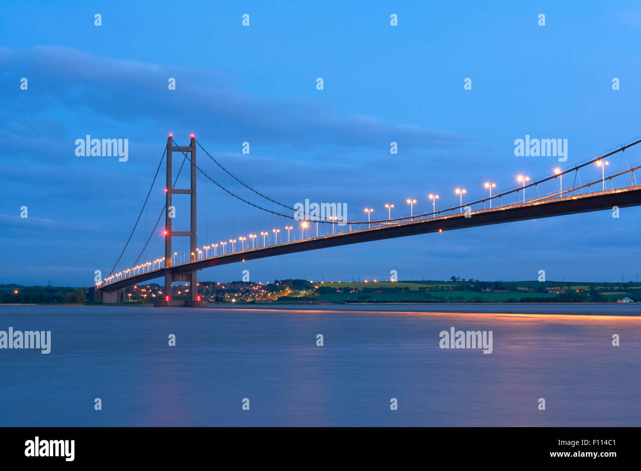Humber Bridge Stock Photo Alamy