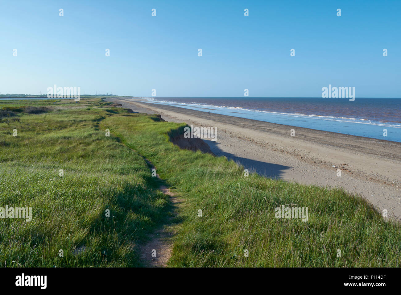 Holderness coast erosion hi-res stock photography and images - Alamy
