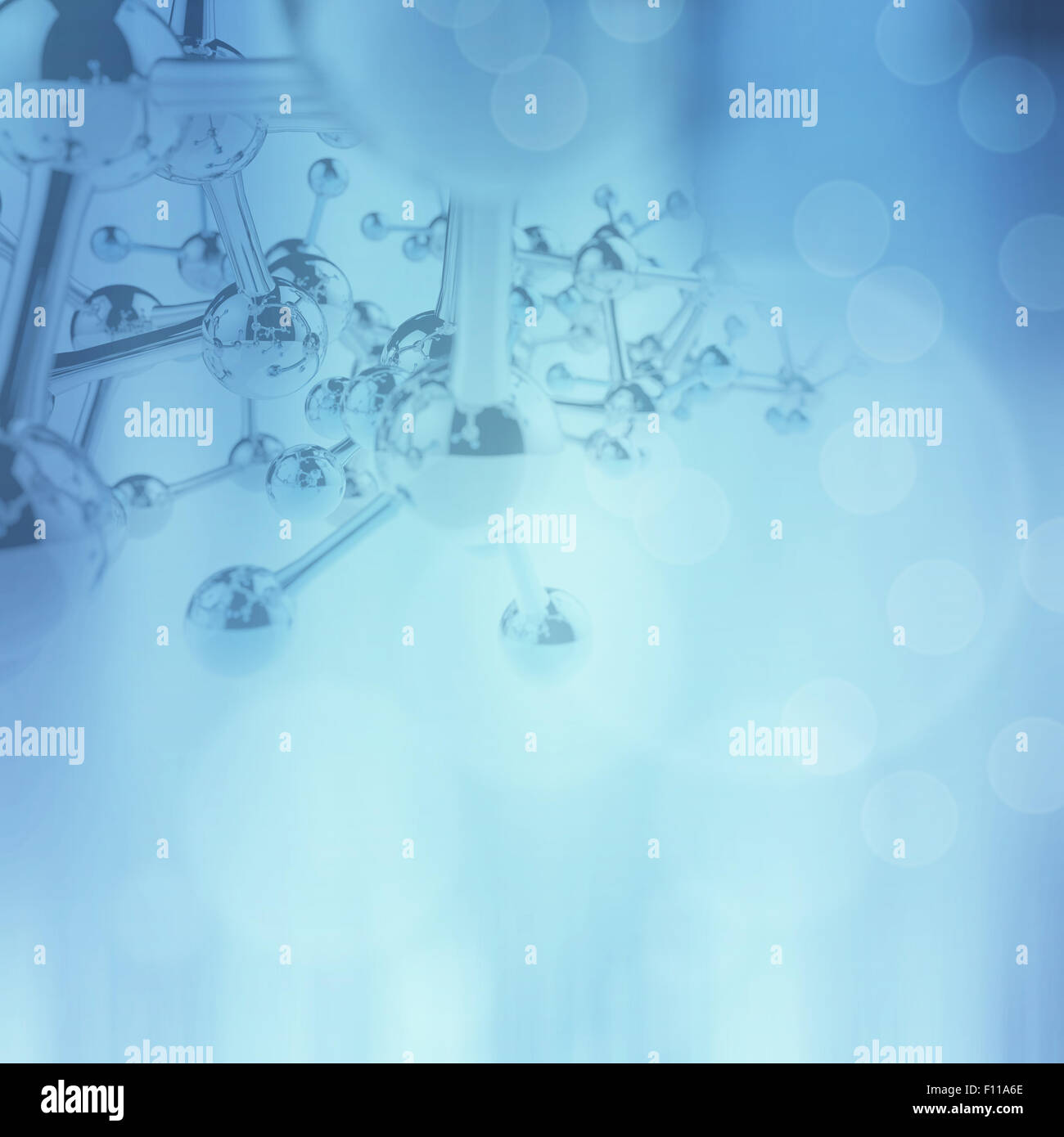 Abstract molecules medical background Stock Photo - Alamy