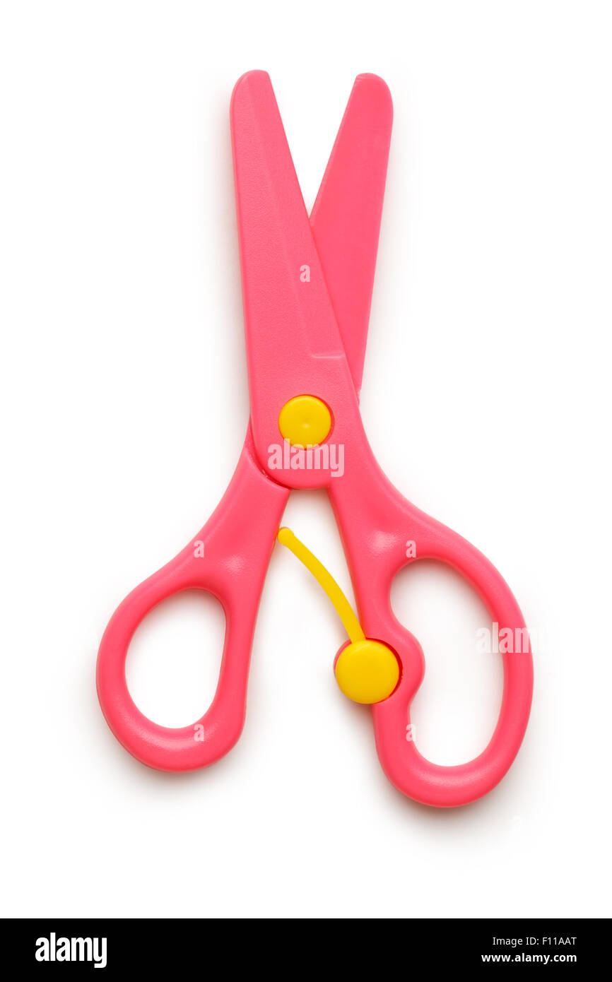 Colorful plastic kid scissors hi-res stock photography and images - Alamy