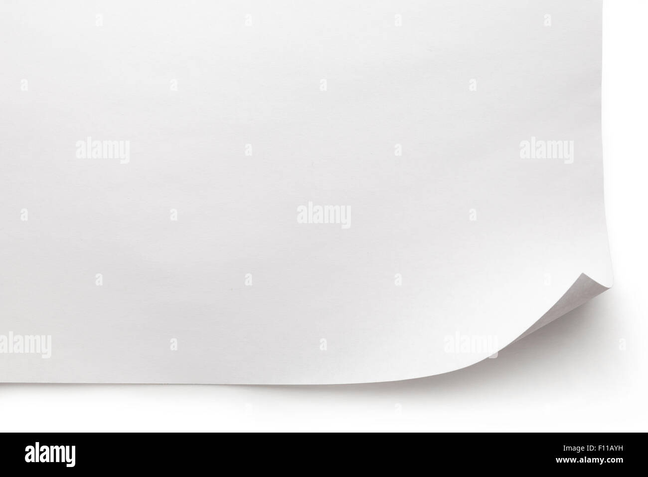 White board paper blank sheet new page hi-res stock photography and images  - Alamy