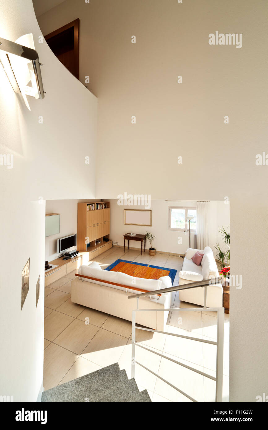 interior modern apartment, living room Stock Photo