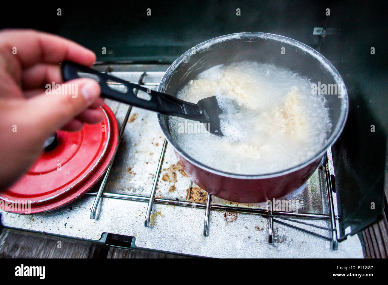 Stirring large pot hi-res stock photography and images - Alamy