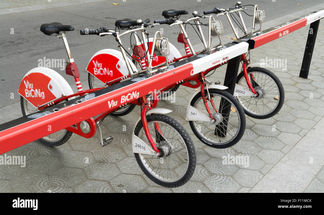 red city bikes