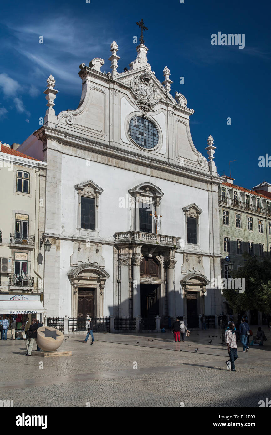 Igreja sao domingos lisbon hi-res stock photography and images - Alamy