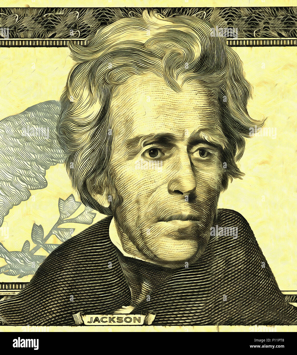 Portrait Andrew Jackson (17671845),US political and military leader