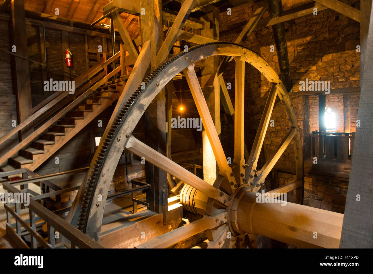 Cornwall iron furnace museum in Cornwall PA Stock Photo Alamy
