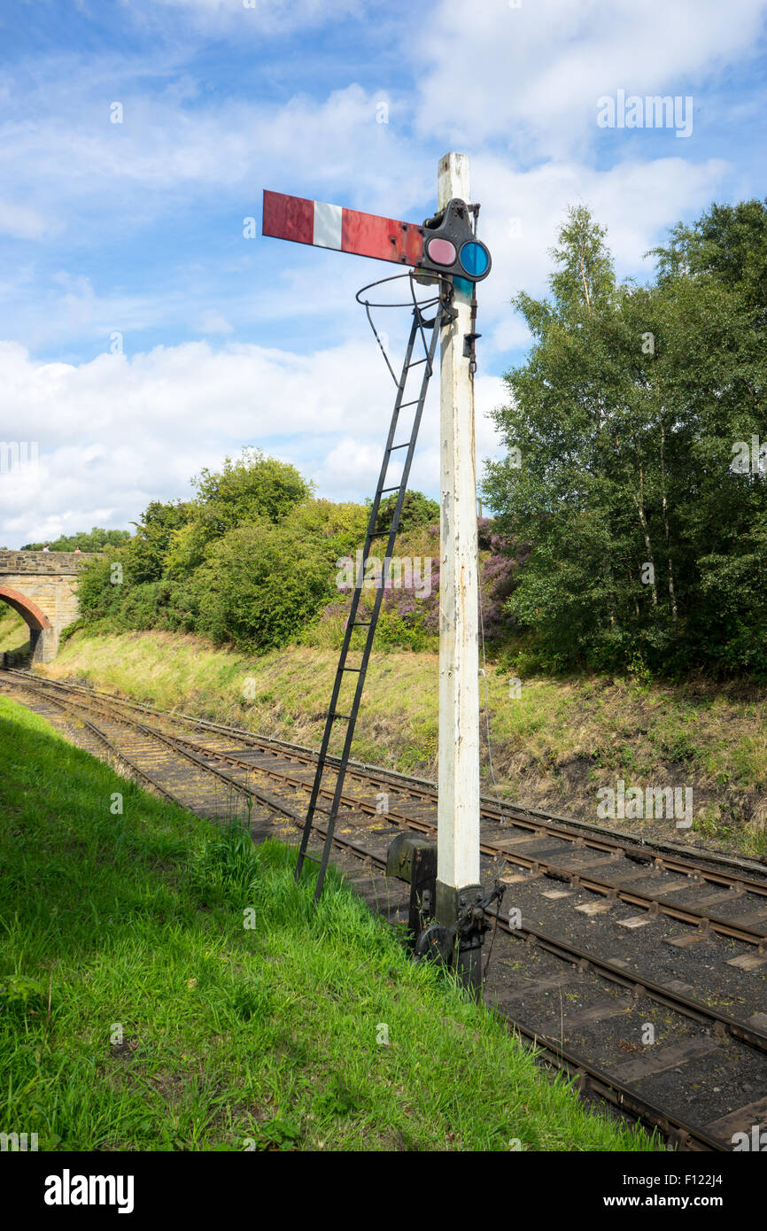 Railway Signal Post High Resolution Stock Photography and Images Alamy