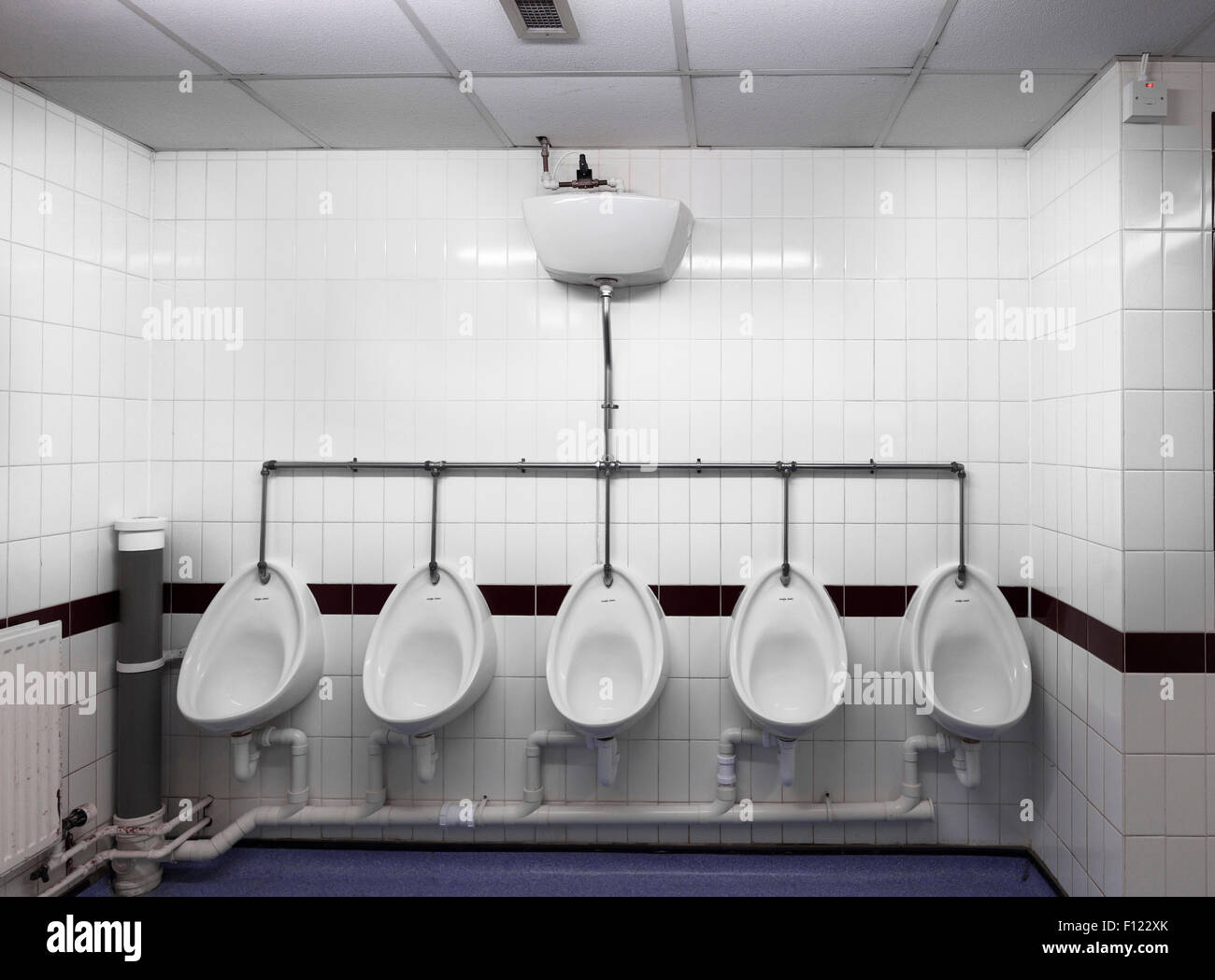Urinals Stock Photo