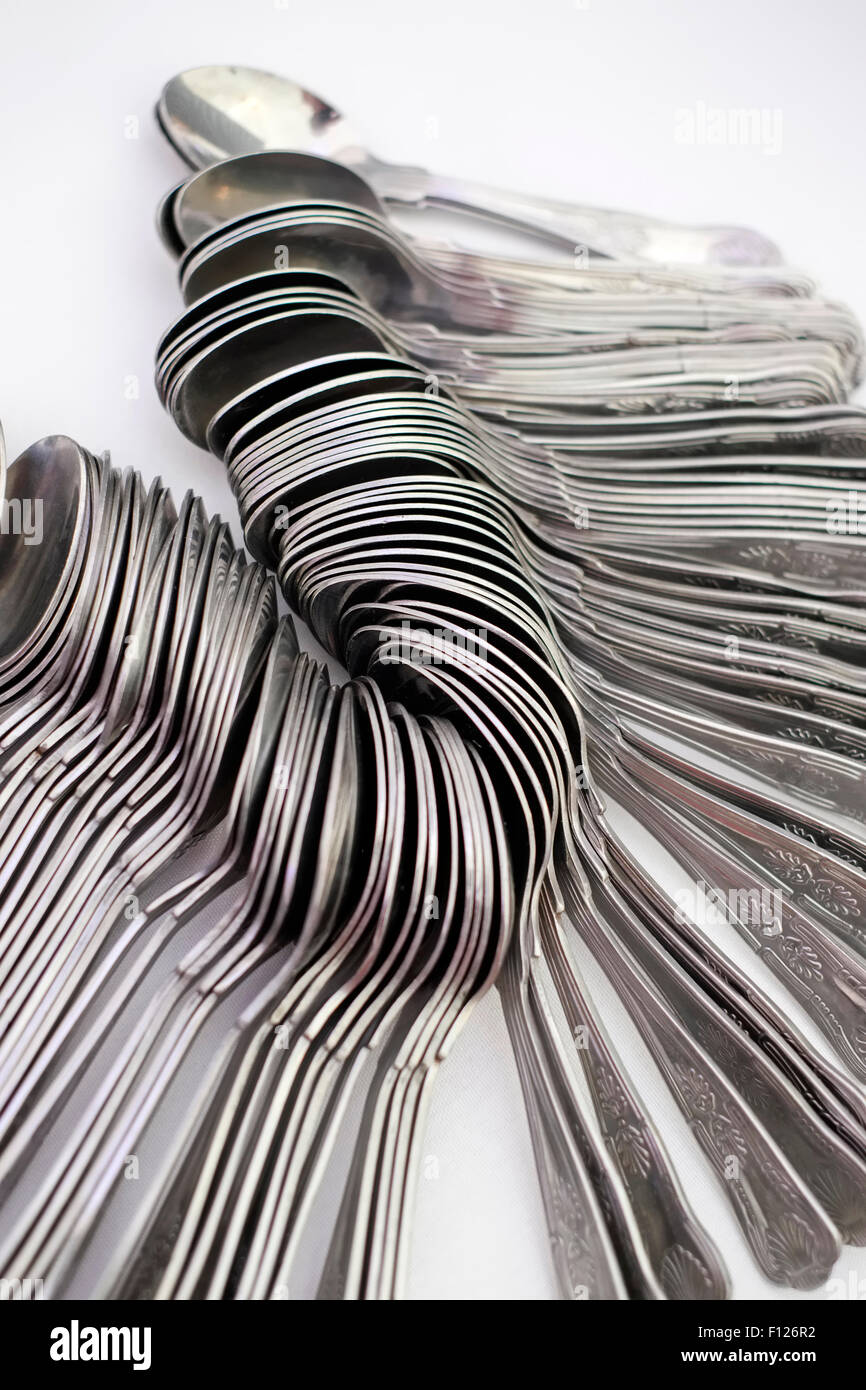 self-service-spoons-stacked-on-restaurant-table-F126R2.jpg
