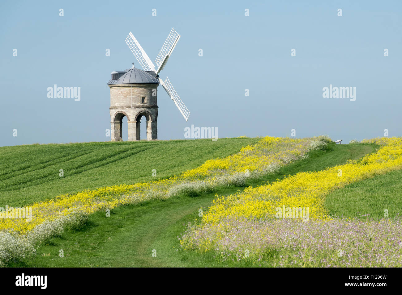 Chesterton Windmill, Warwickshire, England, UK Stock Photo