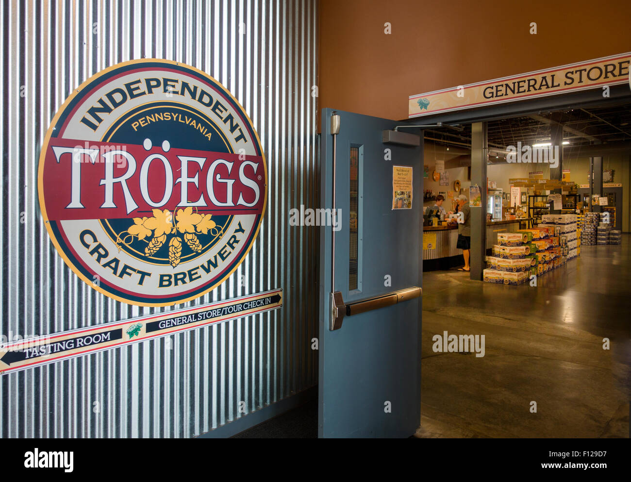 Troegs independent craft brewery Stock Photo