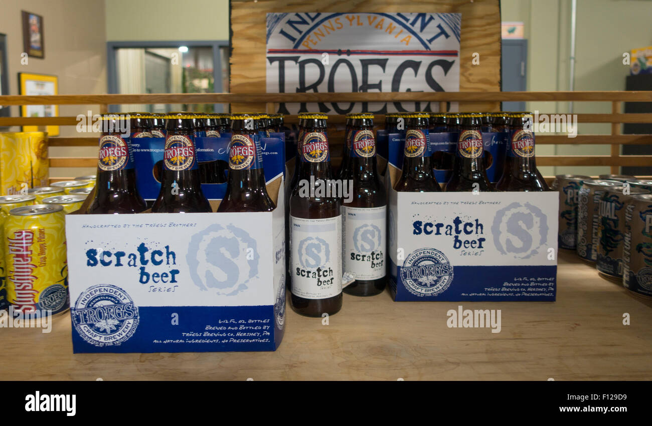 Troegs independent craft brewery Stock Photo