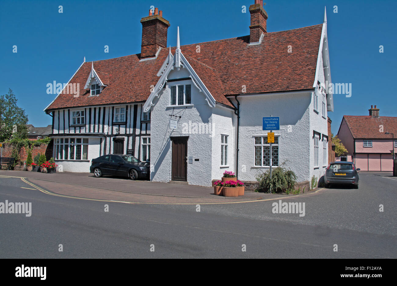 Needham Market, Theobald House, Suffolk Stock Photo Alamy