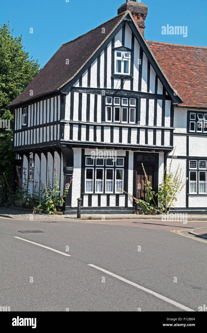Needham Market, Timber Framed House Suffolk Stock Photo Alamy