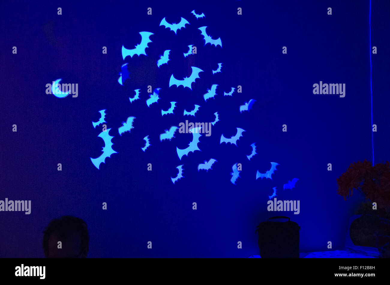 Scary Halloween Decoration Ideas Stock Photo Alamy