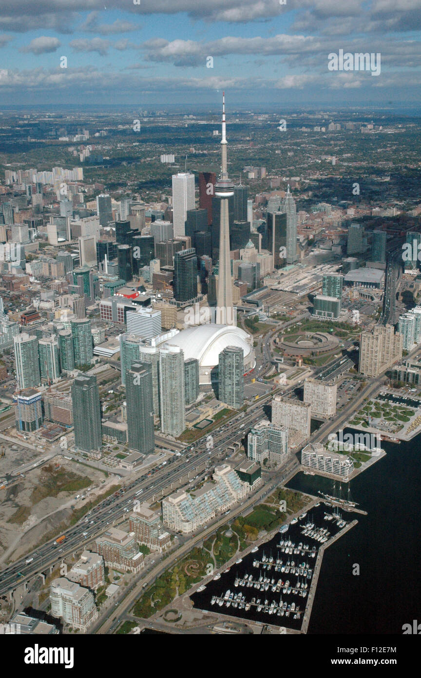 Toronto from the Air Stock Photo Alamy