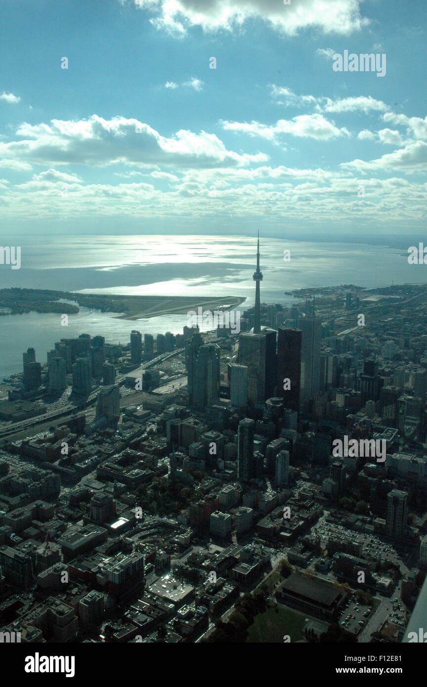 Toronto from the Air Stock Photo Alamy