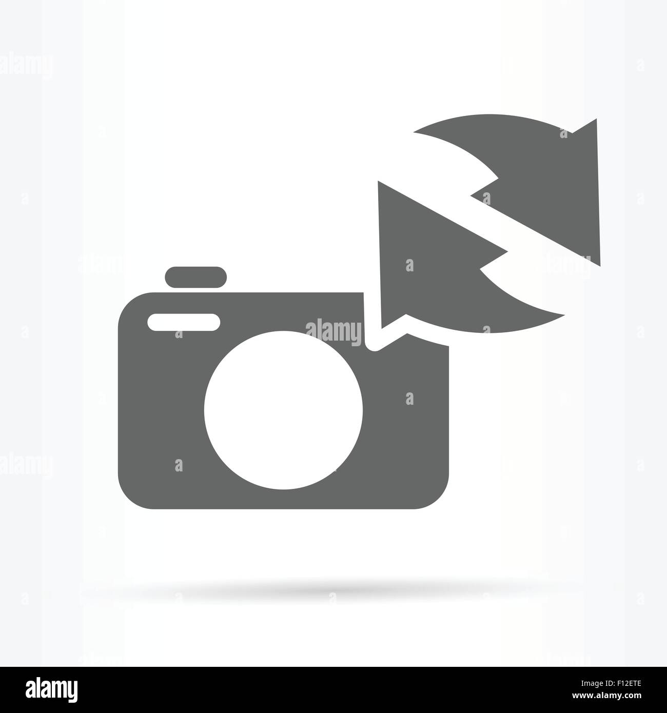 camera image update symbol icon vector illustration Stock Vector